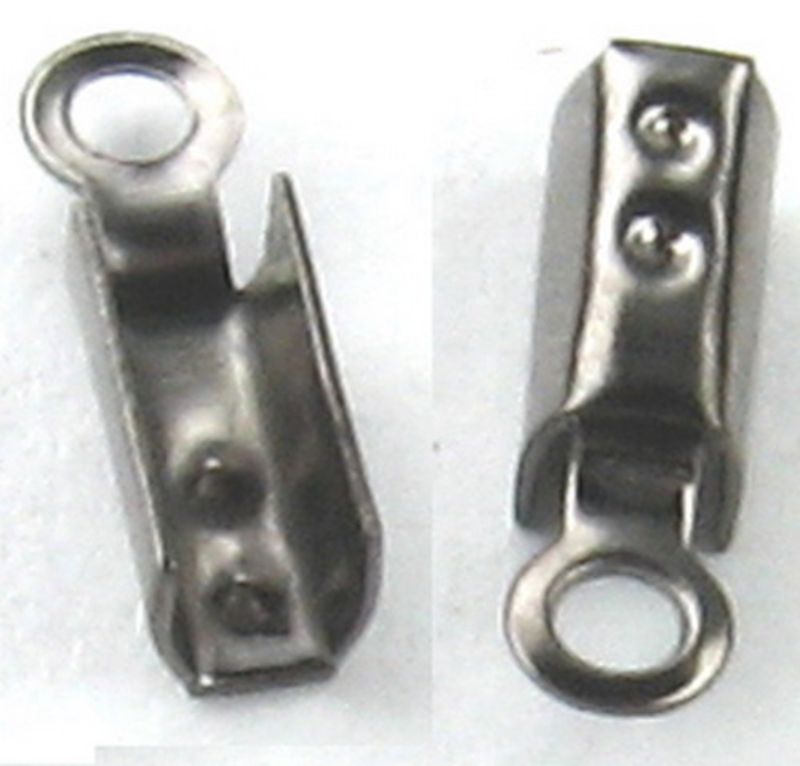 Findings - Crimps - 7x3mm Leather Crimp 1000pc Gu