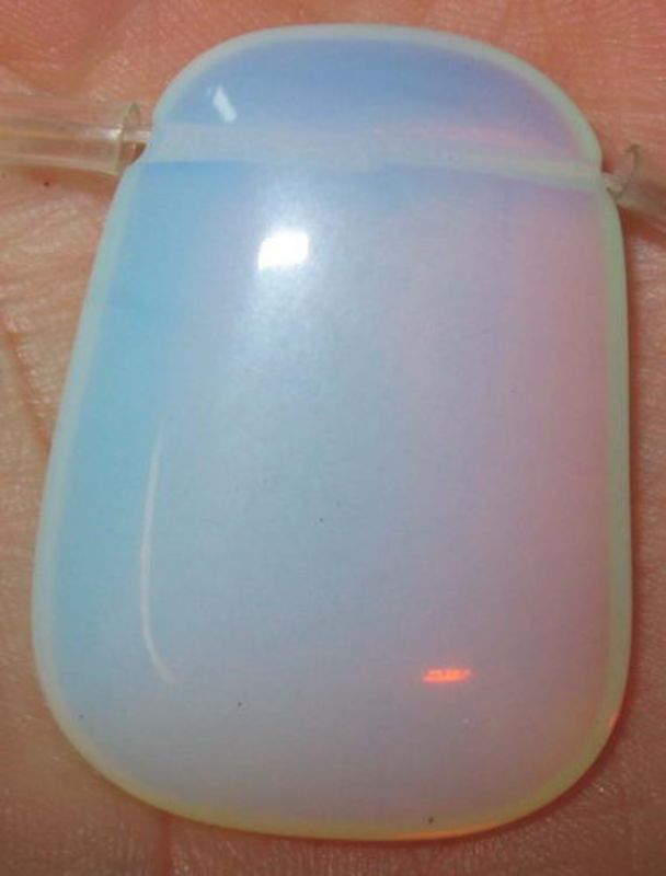 Beads - Glass Faceted Beads - Opaque Trapeziod 20x40 8pcs  - Set of 2