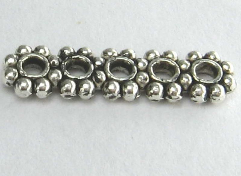 Beads - Metal Beads -  38pcs  - Set of 2