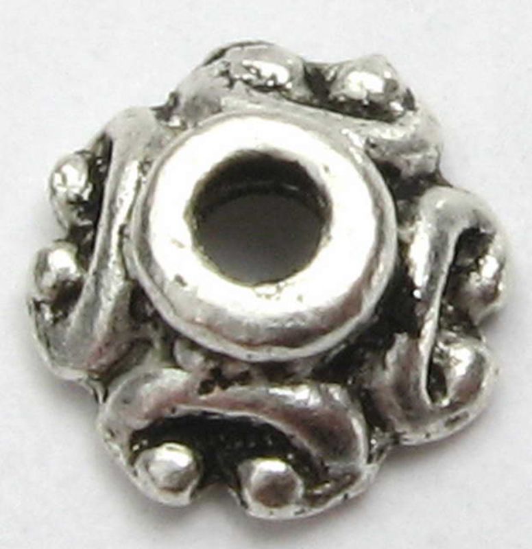 Beads - Metal Beads - 6.5mm  100pcs  - Set of 2