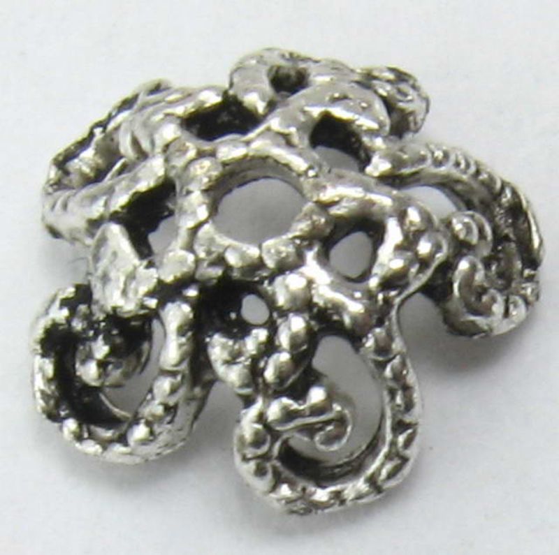 Beads - Metal Beads - 9.3dia X 3.4mm  50pc  - Set of 2