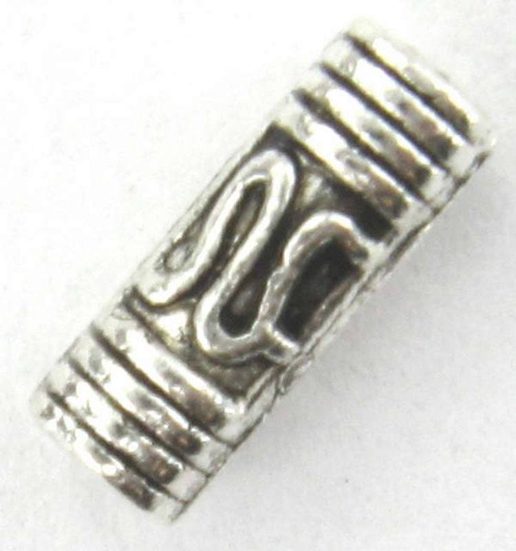 Beads - Metal Beads - 3dia X 8.5mm  100pcs  - Set of 2
