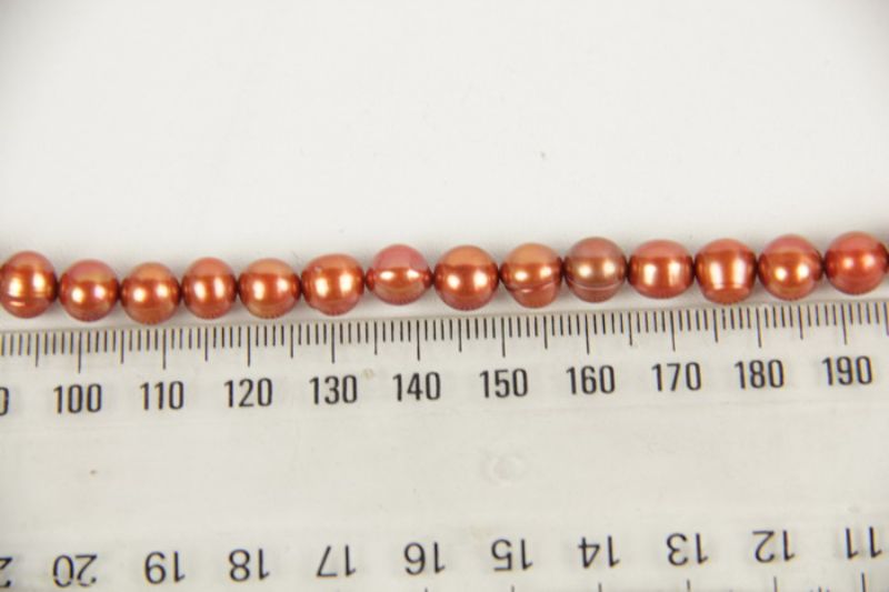 Beads - Pearls (Freshwater) -  COPPER