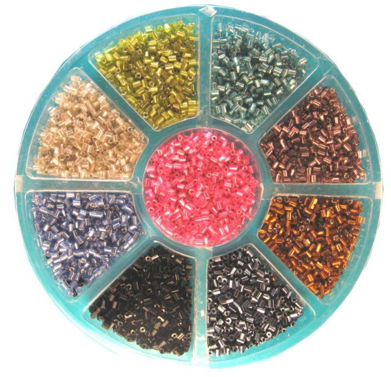 Beads - Seed Beads -  Kit Short Tube 8x40  - Set of 2