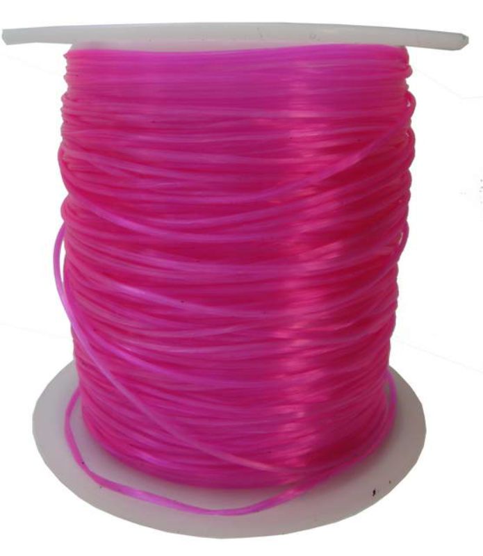 Beading Wire / Thread  - Elastic Thread 17m OT PINK - Set of 2