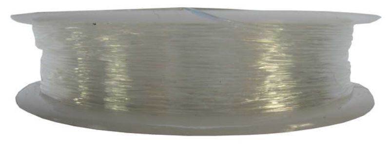 Beading Wire / Thread  - 0.5 Crystal Thread 25m  - Set of 2