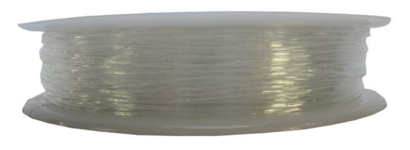 Beading Wire / Thread  - 0.8 Crystal Thread 25m  - Set of 2