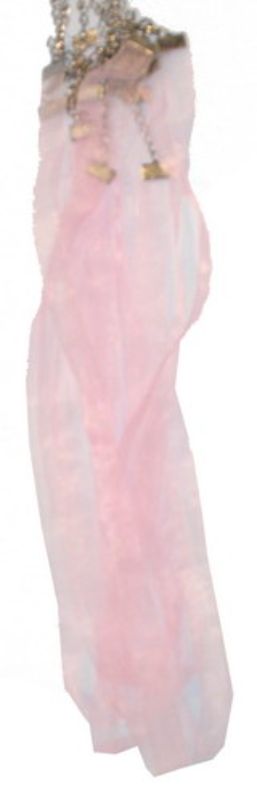 Beading Wire / Thread  - 10MM Organza Ribbon Pack Of 10  BABY PINK - Set of 2