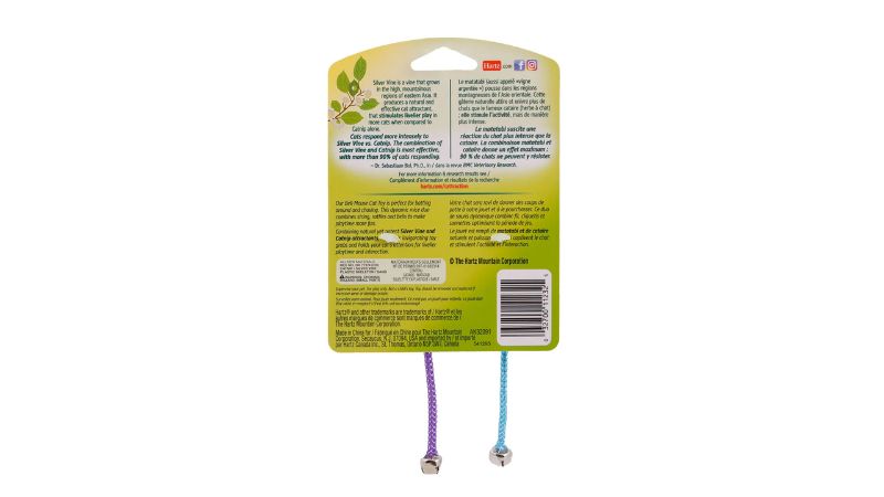 Cat Toy - Hartz Cattraction with Silver Vine & Catnip Bell