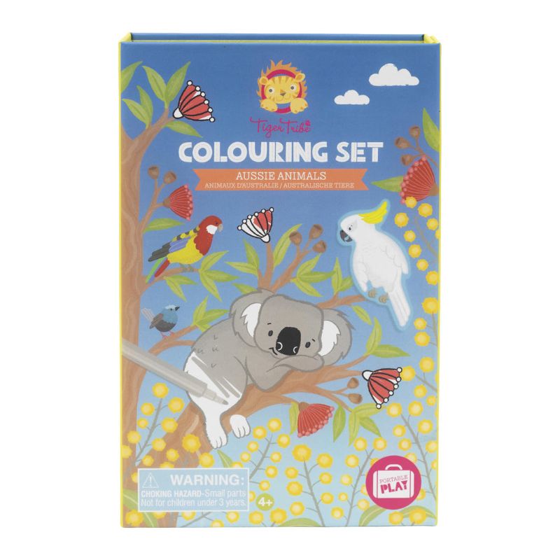 Colouring Set - Aussie Animals - Tiger Tribe