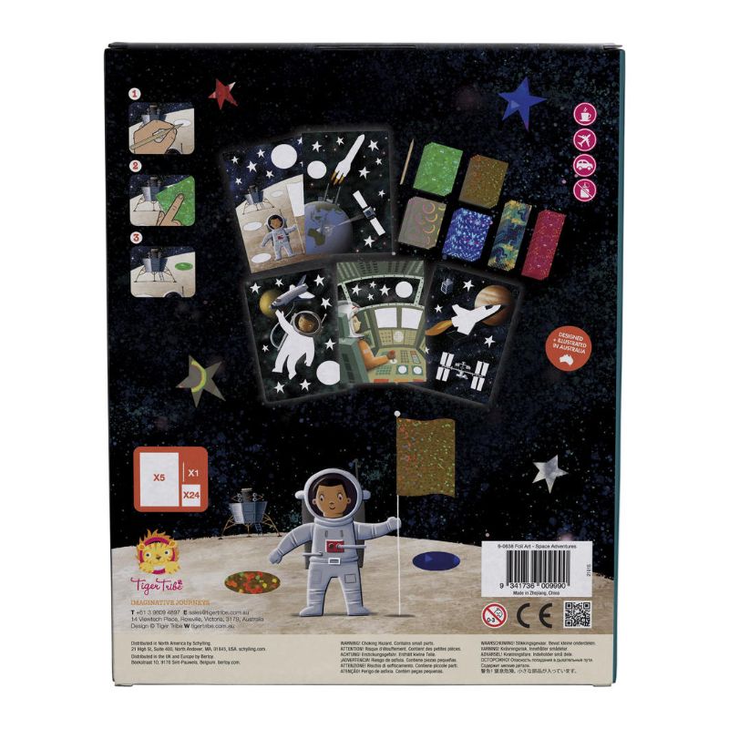 Foil Art - Space Adventures - Tiger Tribe