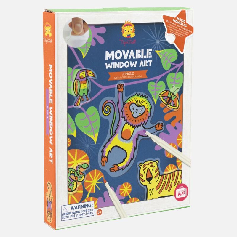 Movable Window Art - Jungle - Tiger Tribe