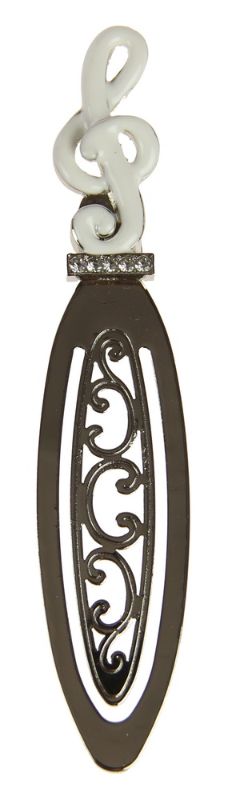 Bookmark - Treble Clef White (Set of 2)