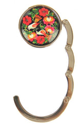 Bag Hanger - 2 Birds & Flowers (Set of 2)