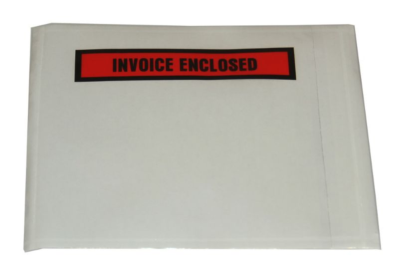 Packaging - Invoice Enclosed 15cm (Pack of 100)