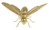 Wall Art - Bee with Wire Legs Gold (19cm)
