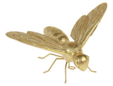 Wall Art - Bee with Wire Legs Gold (19cm)
