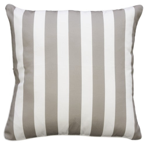 Branch Stripe Cushion - Taupe 50x50cm - OLLO