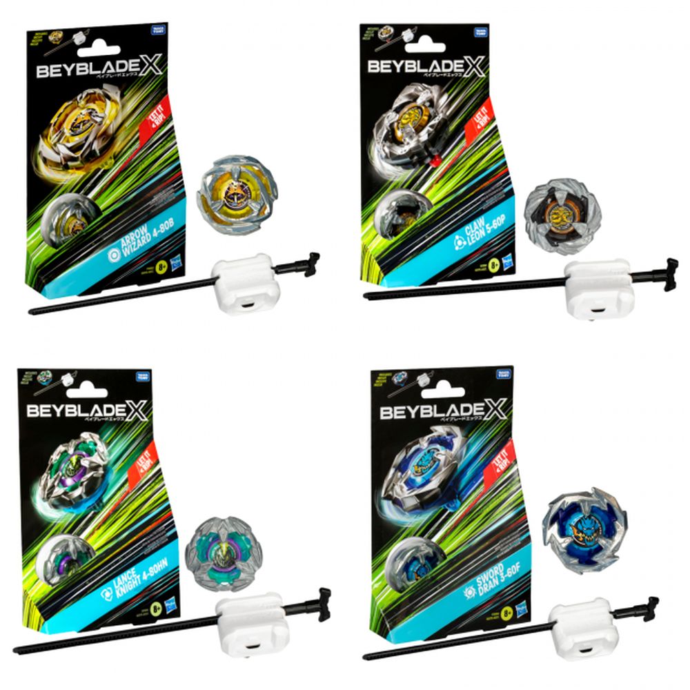 Beyblade - X - Starter Pack Top Wave 2 Assortment (8) - Action Figure