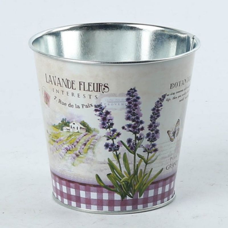 Metal Pot Cover - Lavende Fleurs 11CM (3 Units)