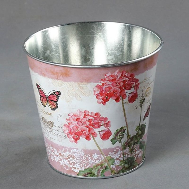 Metal Pot Cover - Beauty Roses 13.5CM (3 Units)