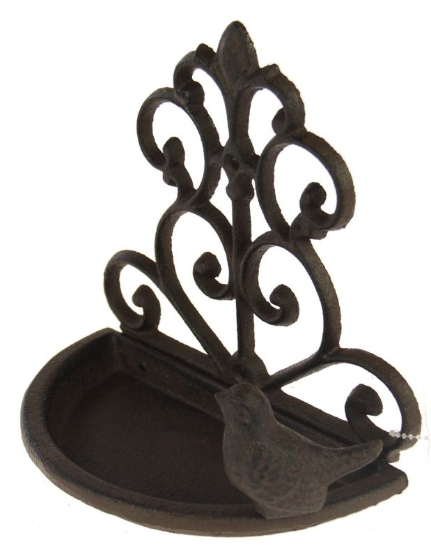 Wall Bird Feeder - Scroll Design (20CM)