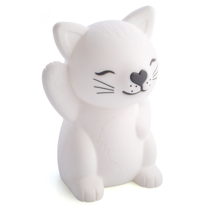 LED Light - Lil Dreamers Cat Soft Touch (12cm)