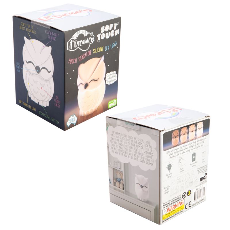 LED Light - Lil Dreamers Owl Soft Touch
