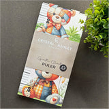 Growth Chart Ruler - Patchwork Teddy Bears  Height Chart