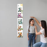 Growth Chart Ruler - Patchwork Teddy Bears  Height Chart