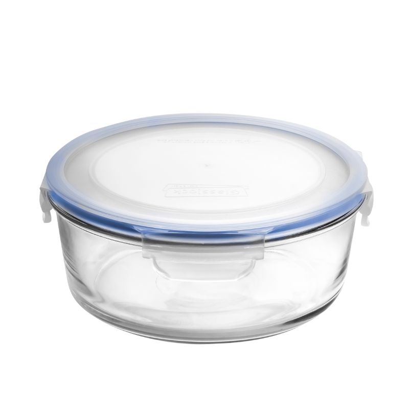 Round Glass Container - Glasslock Tempered MCCB-205  (2000ML)