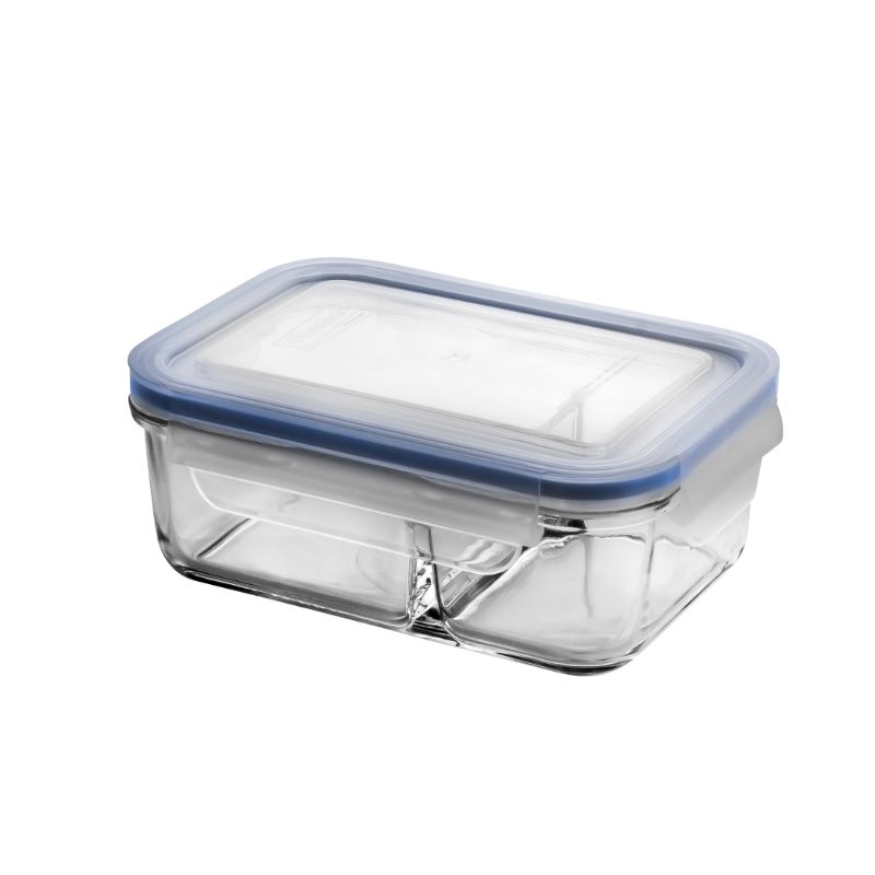 Duo Glass Container - Glasslock Tempered MCRK-067 (670ML)
