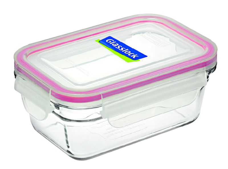 Rectangular Glass Container - GLASSLOCK (485ml)