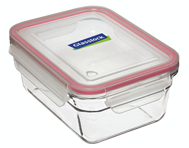 Rectangular Glass Container - GLASSLOCK (970ml)