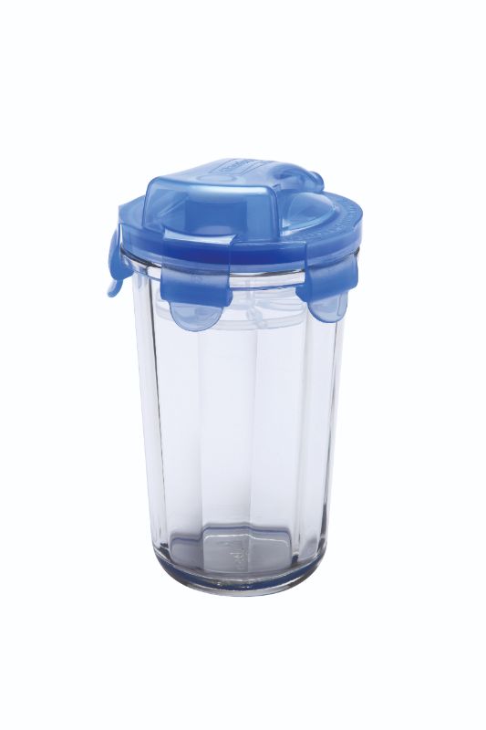 Glass Shaker - GLASSLOCK Sports Diet Tempered (450ml)