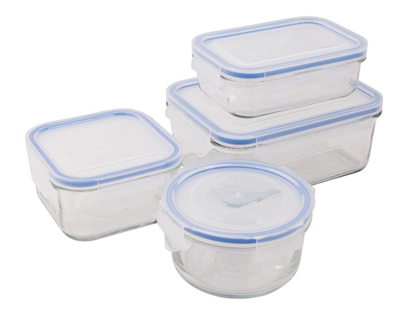 Glass Container Set - Glasslock GL-1991 Tempered (4Pcs)