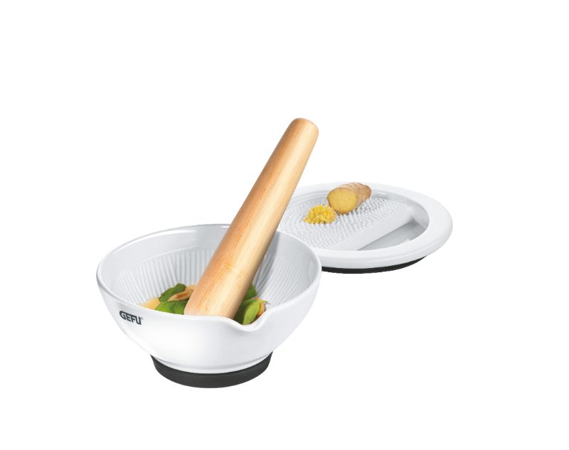 Porcelain Mortar / Grater - Gefu Suri (13.5cm)