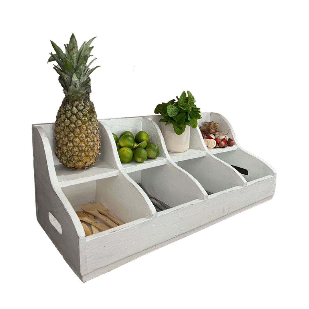 Benchtop Caddy - Florence (White)