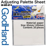 Godhand: Adjusting Palette Sheet (Thumb's Palette)