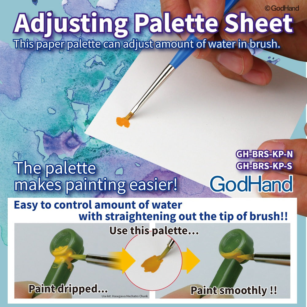 Godhand: Adjusting Palette Sheet (Thumb's Palette)