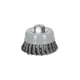 Truper Wire Cup Brush Twisted Multifit 100mm
