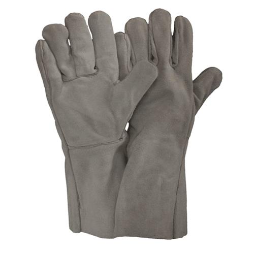 Omni Grey Leather Welding Gloves