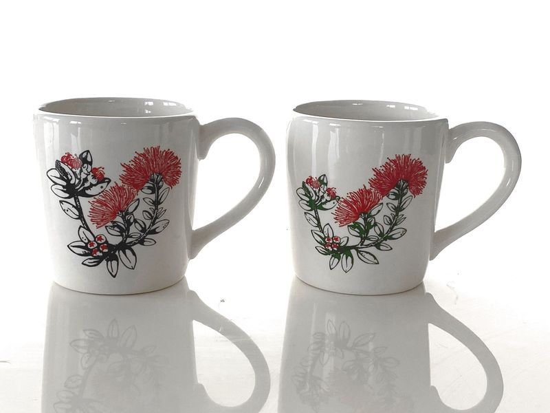 Mug - Pohutukawa (Set of 4)