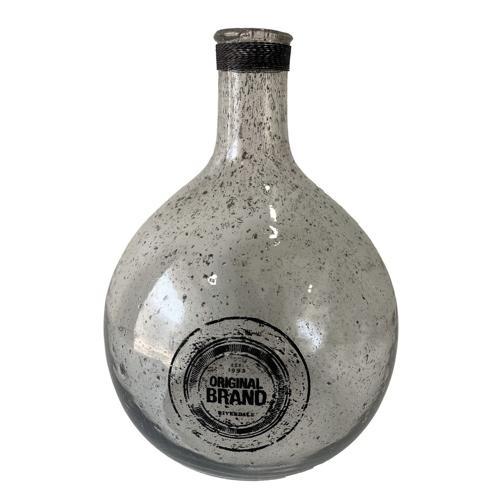 Glass Antique Naval Vase - Dust Bubble - 305 X 305 X 387