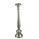 Aluminium Round Base Tall Pillar Holder (s) - Silver
