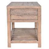 Side Table - Reclaimed Oak - 450 X 400 X 550