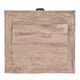 Side Table - Reclaimed Oak - 450 X 400 X 550