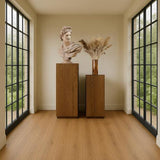 Elm Plinth - Medium - 350 X 350 X 760