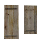 Wooden Platter Set of 2