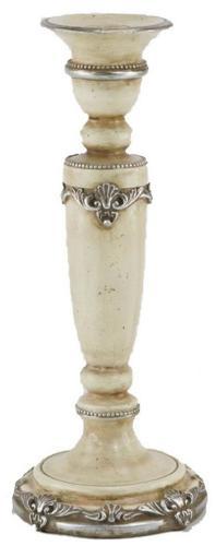 Antiqued Cream Candle Holder - 280 X 110 X 110